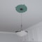 Ekena Millwork Attica PVC Medallion (Canopies up to 5 5/8"), 16"OD x 3 1/2"ID x 1"P, Metallic Sea Mist CMP16ATFSM - alternate 10
